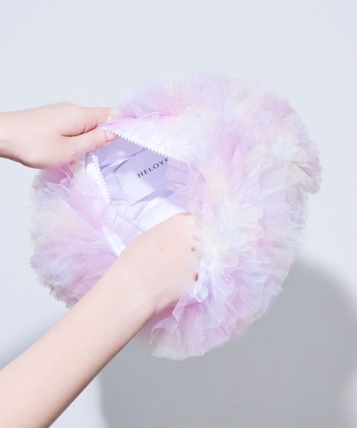 HELOYSE（エロイーズ）の「POODLE TOY（ハンドバッグ・レディース・ブラウン/レッド/ブラック/マルチ・FREE）」の5枚目の写真