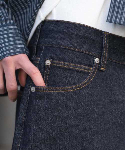 WEGO(ウィゴー)の「WEGO/【26年春夏新作】スーパーバギーデニムショーツ(デニムパンツ・メンズ・インディゴブルー/コバルトブルー/ブラック系3・SMALL/LARGE/MEDIUM)」の9枚目の写真