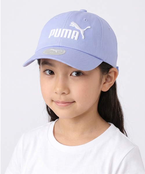 PUMA（プーマ）の「PUMA/プーマ　ESS No.1 LOGO BB キャップ JR（キャップ・キッズ・ピンク/ホワイト/ネイビー/グリーン系その他/ラベンダー/ブラック・M/S）」の6枚目の写真