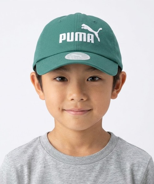 PUMA（プーマ）の「PUMA/プーマ　ESS No.1 LOGO BB キャップ JR（キャップ・キッズ・ピンク/ホワイト/ネイビー/グリーン系その他/ラベンダー/ブラック・M/S）」の4枚目の写真
