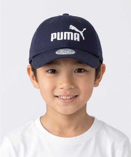 PUMA（プーマ）の「PUMA/プーマ　ESS No.1 LOGO BB キャップ JR（キャップ・キッズ・ピンク/ホワイト/ネイビー/グリーン系その他/ラベンダー/ブラック・M/S）」の5枚目の写真