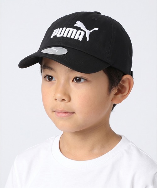 PUMA（プーマ）の「PUMA/プーマ　ESS No.1 LOGO BB キャップ JR（キャップ・キッズ・ピンク/ホワイト/ネイビー/グリーン系その他/ラベンダー/ブラック・M/S）」の3枚目の写真