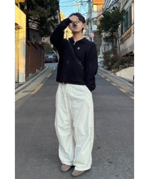 IDWS(アイドンワナセル)の「Wave Line Boucle Collar Knit Black(カーディガン/ボレロ・レディース・その他・0/2)」の21枚目の写真