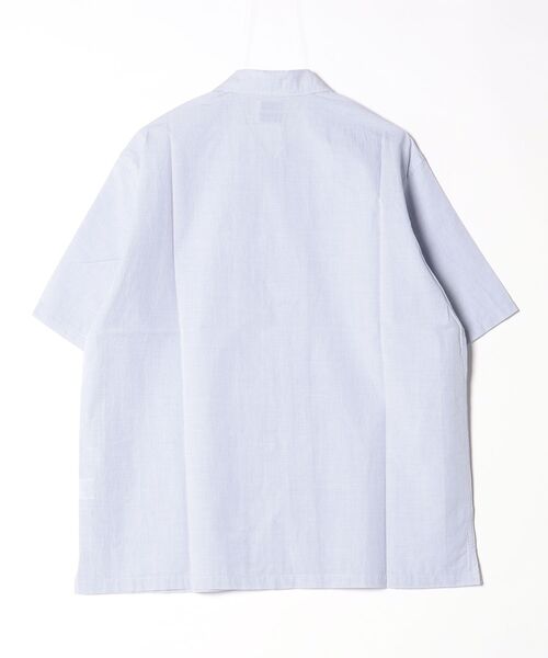 APPLEBUM(アップルバム)の「Smooth Typewriter S/S Shirt(シャツ/ブラウス・メンズ・ブルー/グレー・X-LARGE/LARGE/MEDIUM)」の13枚目の写真