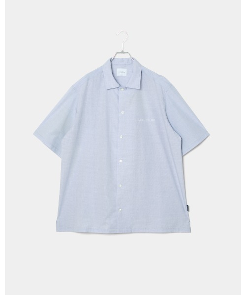 APPLEBUM(アップルバム)の「Smooth Typewriter S/S Shirt(シャツ/ブラウス・メンズ・ブルー/グレー・X-LARGE/LARGE/MEDIUM)」の2枚目の写真
