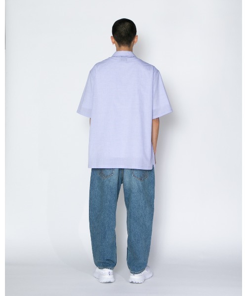 APPLEBUM(アップルバム)の「Smooth Typewriter S/S Shirt(シャツ/ブラウス・メンズ・ブルー/グレー・X-LARGE/LARGE/MEDIUM)」の6枚目の写真