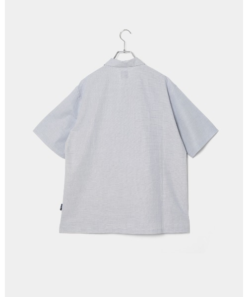 APPLEBUM(アップルバム)の「Smooth Typewriter S/S Shirt(シャツ/ブラウス・メンズ・ブルー/グレー・X-LARGE/LARGE/MEDIUM)」の8枚目の写真