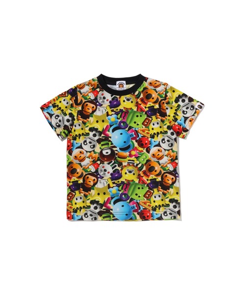 A BATHING APE（アベイシングエイプ）の「3D MILO ALL FRIENDS TEE（T
