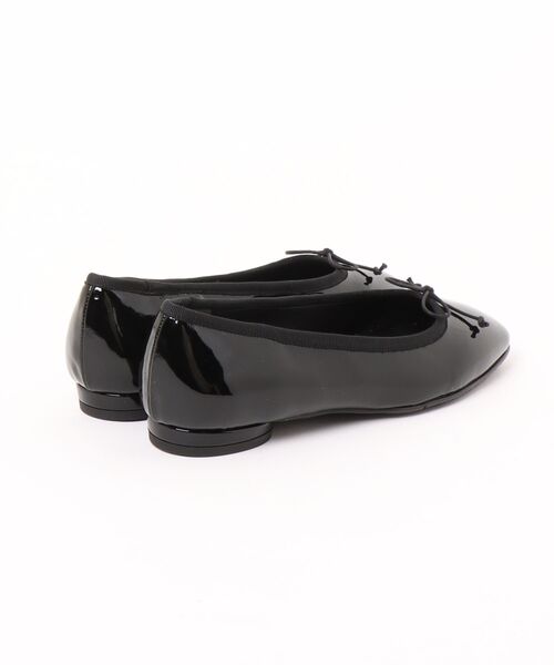 tsumori chisato WALK(ツモリチサトウォーク)の「オールウェザー対応スクエアトゥバレエシューズ(レインシューズ・レディース・シルバー/ブラック・22.5cm/23.0cm/23.5cm/24.0cm/24.5cm/22.0cm)」の3枚目の写真