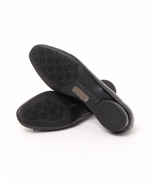tsumori chisato WALK(ツモリチサトウォーク)の「オールウェザー対応スクエアトゥバレエシューズ(レインシューズ・レディース・シルバー/ブラック・22.5cm/23.0cm/23.5cm/24.0cm/24.5cm/22.0cm)」の4枚目の写真