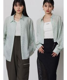 MURUA | マットシアーシャツ(シャツ/ブラウス)