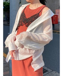 MURUA（ムルーア）の「マットシアーシャツ（シャツ/ブラウス）」
