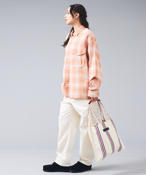 PENDLETON（ペンドルトン）の「【PENDLETON / ペンドルトン】CPO Shirt / CPOシャツ/ユニセックス（ブルゾン・メンズ・グレー系その他/オレンジ系その他・M/L）」の6枚目の写真