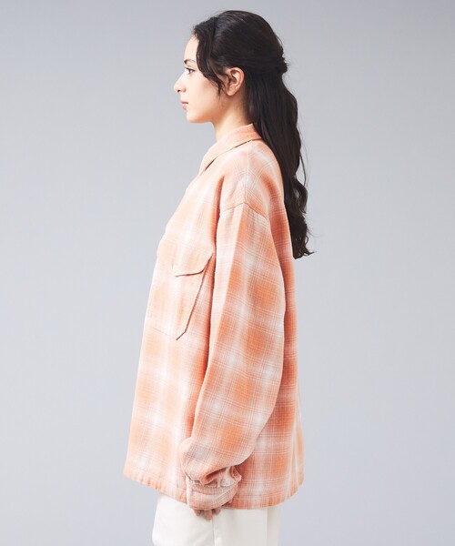 PENDLETON（ペンドルトン）の「【PENDLETON / ペンドルトン】CPO Shirt / CPOシャツ/ユニセックス（ブルゾン・メンズ・グレー系その他/オレンジ系その他・M/L）」の8枚目の写真