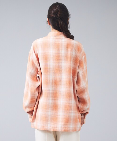 PENDLETON（ペンドルトン）の「【PENDLETON / ペンドルトン】CPO Shirt / CPOシャツ/ユニセックス（ブルゾン・メンズ・グレー系その他/オレンジ系その他・M/L）」の9枚目の写真