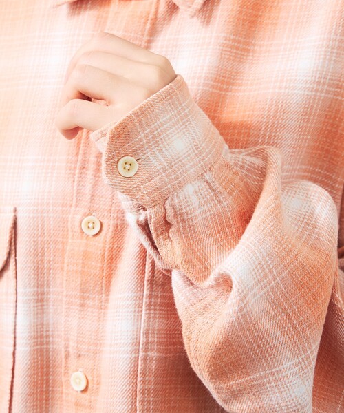 PENDLETON（ペンドルトン）の「【PENDLETON / ペンドルトン】CPO Shirt / CPOシャツ/ユニセックス（ブルゾン・メンズ・グレー系その他/オレンジ系その他・M/L）」の12枚目の写真