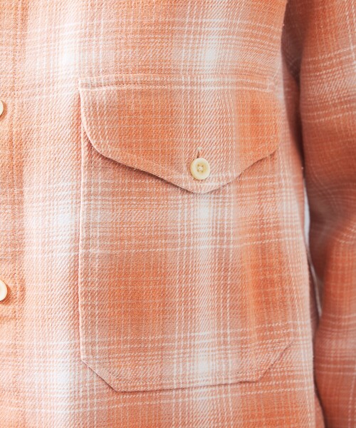 PENDLETON（ペンドルトン）の「【PENDLETON / ペンドルトン】CPO Shirt / CPOシャツ/ユニセックス（ブルゾン・メンズ・グレー系その他/オレンジ系その他・M/L）」の13枚目の写真