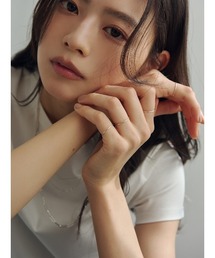 anuans（アニュアンス）の「SLV925 スキンリング5set（リング）」