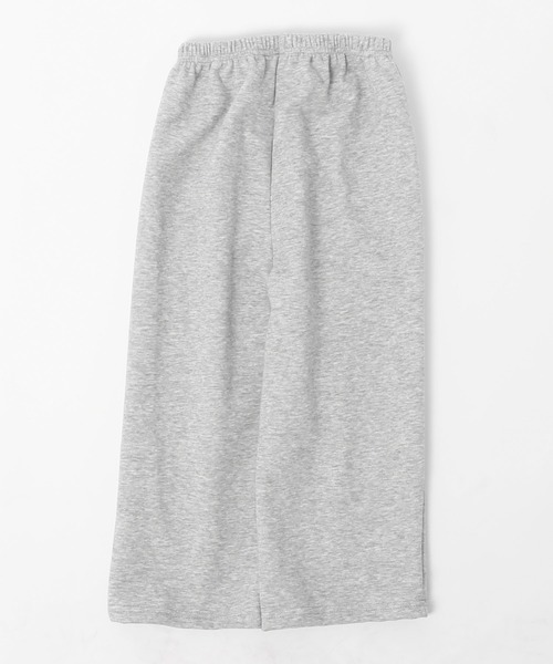 URBAN CHERRY(アーバンチェリー)の「【2点セット】バイカラーフロントリボンデザインジップトップス+ストレートパンツ(パーカー・キッズ・ブラック/グレー・150cm/140cm/130cm/120cm/110cm)」の15枚目の写真