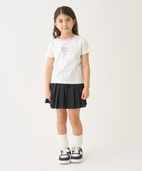 minimal（ミニマル）の「【インナーセット】長袖チェックシャツ（シャツ/ブラウス・キッズ・ラベンダー/サックスブルー/ブラック・130cm/120cm/110cm/100cm/140cm）」の13枚目の写真