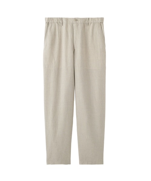 無印良品(ムジルシリョウヒン)の「紳士 リネン洗いざらしテーパードパンツ(その他パンツ・メンズ・キナリ/ネイビー/ブラック・S/M/L/XL)」の15枚目の写真