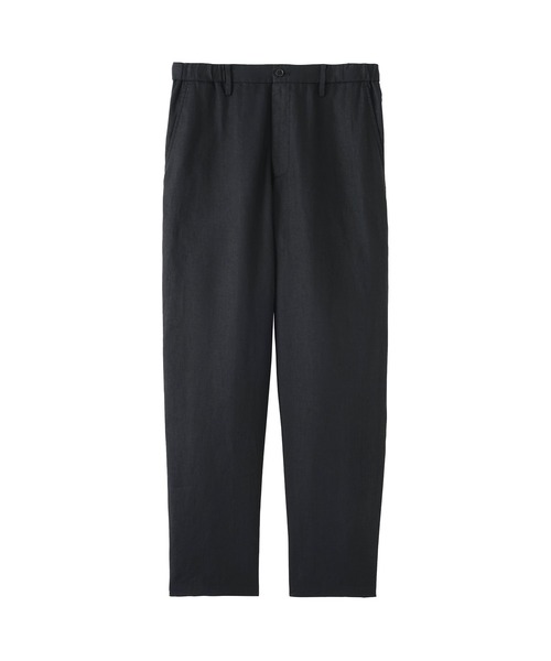 無印良品(ムジルシリョウヒン)の「紳士 リネン洗いざらしテーパードパンツ(その他パンツ・メンズ・キナリ/ネイビー/ブラック・S/M/L/XL)」の19枚目の写真