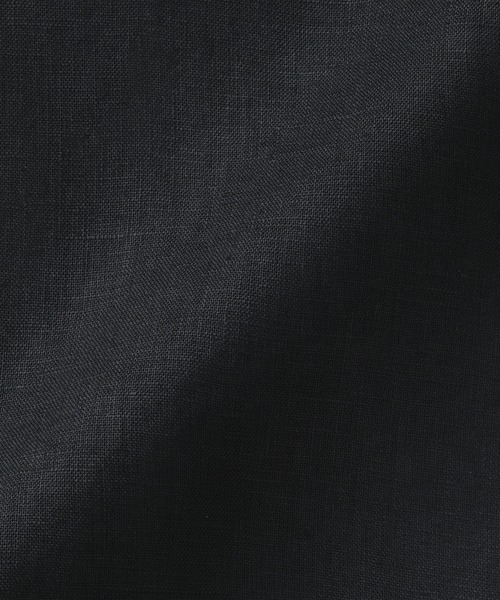 無印良品(ムジルシリョウヒン)の「紳士 リネン洗いざらしテーパードパンツ(その他パンツ・メンズ・キナリ/ネイビー/ブラック・S/M/L/XL)」の4枚目の写真