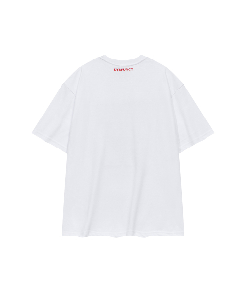 DYSFUNCT(ディスファンクト)の「PECULIAR KITTY T-SHIRT(WHITE)(Tシャツ/カットソー・メンズ・その他・MEDIUM/SMALL/LARGE)」の7枚目の写真