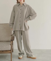 merrylatte（メリーラテ）の「ハウンドトゥース・チェックセットアップ【IROHANI】（セットアップ）」