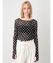 S Motif Jewelry Long T-shirt/SモチーフジュエリーロングTシャツ（T