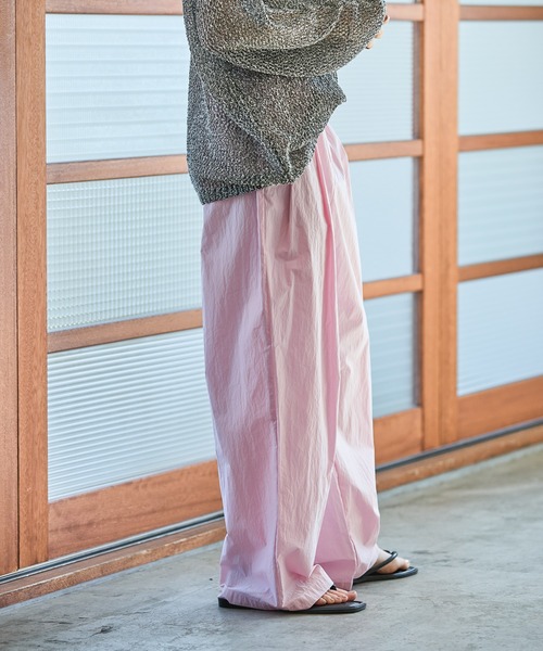 GEORGE'S（ジョージズ）の「コットンナイロンパンツ（その他パンツ・レディース・ピンク/ブラック/ブルー・MEDIUM/SMALL）」の9枚目の写真