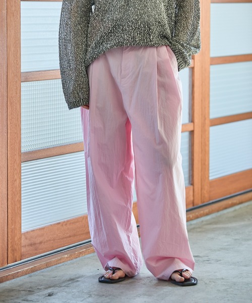 GEORGE'S（ジョージズ）の「コットンナイロンパンツ（その他パンツ・レディース・ピンク/ブラック/ブルー・MEDIUM/SMALL）」の12枚目の写真