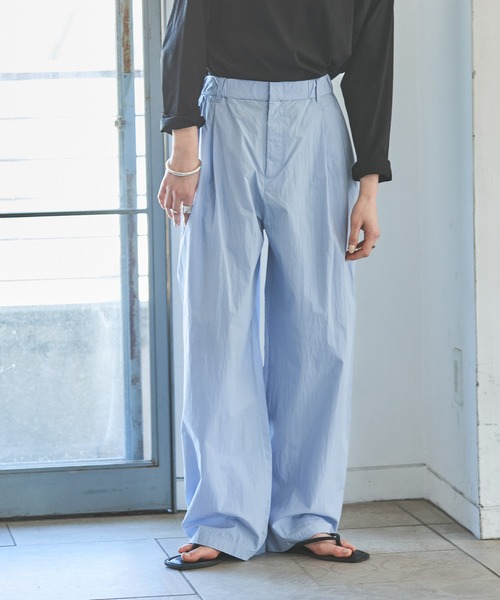 GEORGE'S（ジョージズ）の「コットンナイロンパンツ（その他パンツ・レディース・ピンク/ブラック/ブルー・MEDIUM/SMALL）」の5枚目の写真