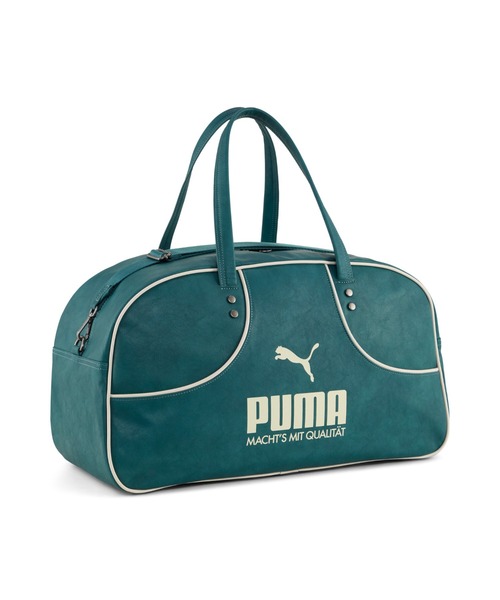 PUMA(プーマ)の「PUMA プーマ ユニセックス プーマ 1976 アーカイブ グリップバック 30L(ボストンバッグ・メンズ・グリーン/ブラック×ホワイト・フリー)」の6枚目の写真