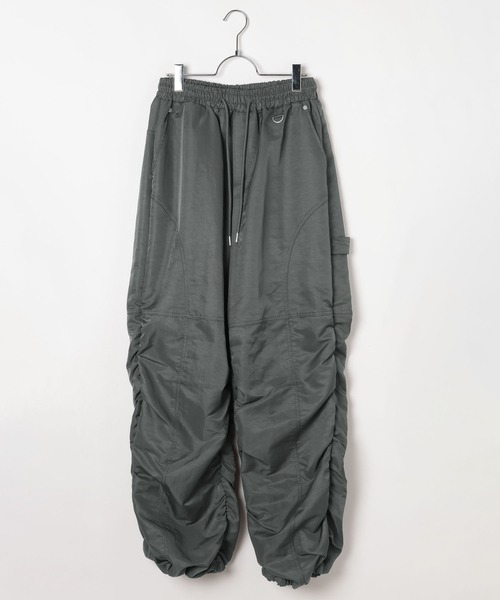 LAND MUSEUM（ランドミュージアム）の「LAND MUSEUM／シャーリングパンツ（その他パンツ・メンズ・チャコール/ブラック・FREE）」の10枚目の写真