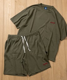 GERRY（ジェリー）の「【ag】〔GERRY/ジェリー】別注 ワンポイントロゴ シルキータッチルームウェア/セットアップ 接触冷感 ストレッチ（ルームウェア/パジャマ）」