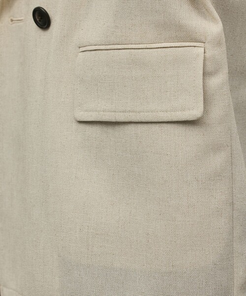 Diagram(ダイアグラム)の「ドルマンテーラードジャケット(テーラードジャケット・レディース・ブラック/ストライプ/ベージュ・36)」の16枚目の写真