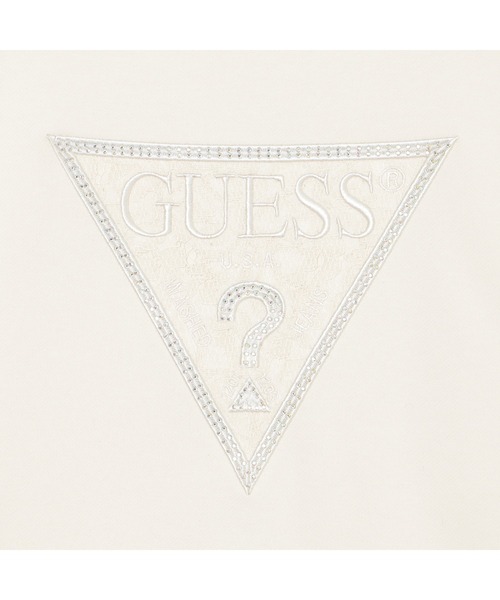 Guess(ゲス)の「Crew Neck Triangle Lace Sweatshirt(スウェット・レディース・ブラック/クリーム・X-SMALL/SMALL/MEDIUM/LARGE)」の7枚目の写真