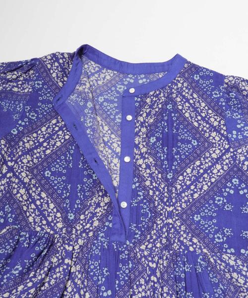 URBAN RESEARCH Sonny Label（アーバンリサーチサニーレーベル）の「パネル柄プリントワンピース（ワンピース・レディース・ブルー/ブラック・FREE）」の18枚目の写真