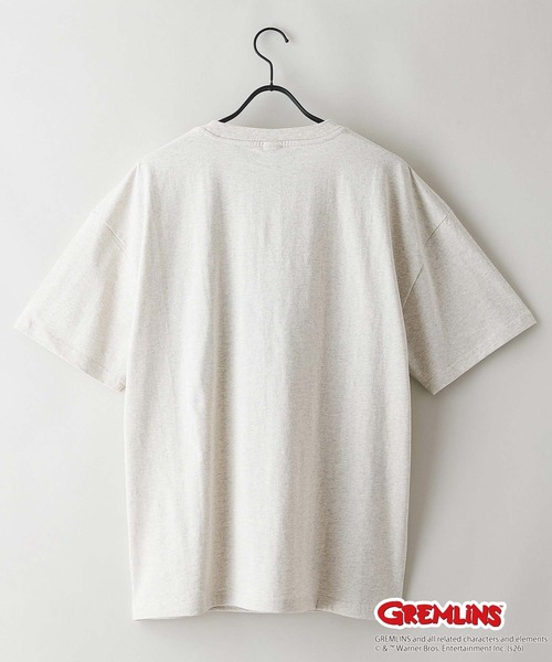 LB/S (エルビーエス)の「【Gremlins/グレムリン】【コットン100%のしっかりした生地】オリジナルデザインTシャツ 半袖 刺繍 ギズモ キャラクター ドロップショルダー アメカジ スケーター ストリート ユニセックス(Tシャツ/カットソー・メンズ・ホワイト系その他2/ブラック系その他/ブルー系その他2/ベージュ系その他・X-LARGE/LARGE/MEDIUM/SMALL)」の17枚目の写真