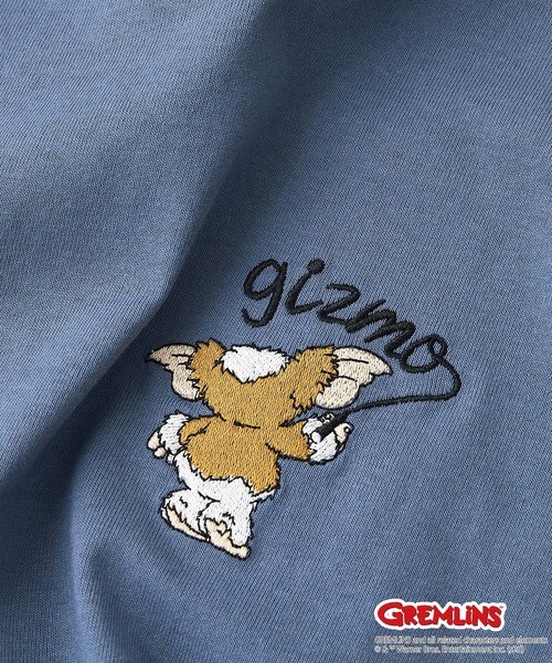 LB/S (エルビーエス)の「【Gremlins/グレムリン】【コットン100%のしっかりした生地】オリジナルデザインTシャツ 半袖 刺繍 ギズモ キャラクター ドロップショルダー アメカジ スケーター ストリート ユニセックス(Tシャツ/カットソー・メンズ・ホワイト系その他2/ブラック系その他/ブルー系その他2/ベージュ系その他・X-LARGE/LARGE/MEDIUM/SMALL)」の16枚目の写真