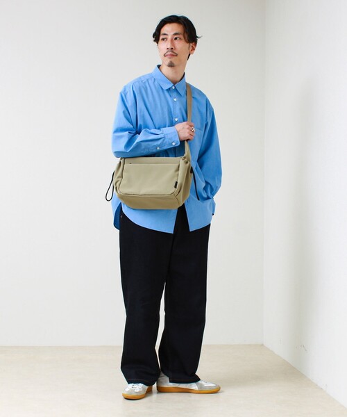 SML(エスエムエル)の「【SML/エスエムエル】SIDE POCKET SHOULDER BAG(ショルダーバッグ・メンズ・ブラック/オリーブ・FREE)」の6枚目の写真