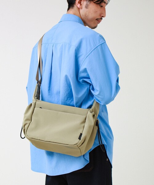 SML(エスエムエル)の「【SML/エスエムエル】SIDE POCKET SHOULDER BAG(ショルダーバッグ・メンズ・ブラック/オリーブ・FREE)」の8枚目の写真