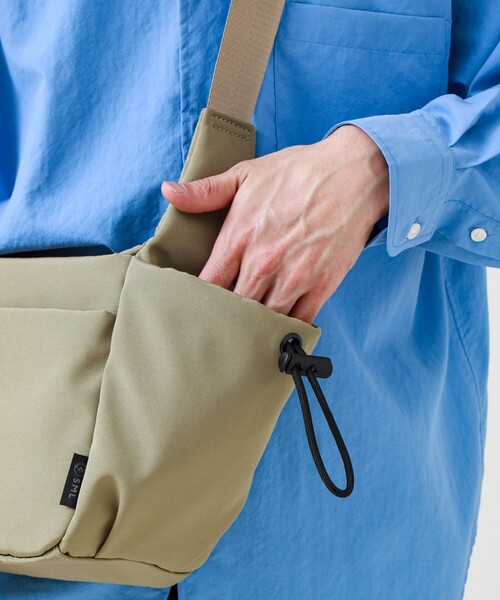 SML(エスエムエル)の「【SML/エスエムエル】SIDE POCKET SHOULDER BAG(ショルダーバッグ・メンズ・ブラック/オリーブ・FREE)」の14枚目の写真