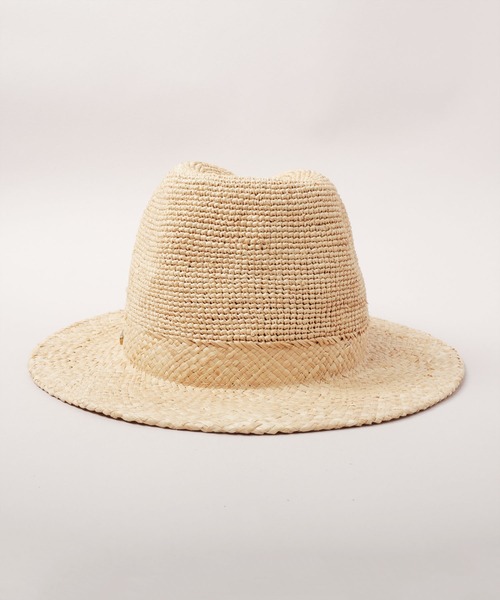 CA4LA(カシラ)の「RAFFIA MT CHOP(ハット・メンズ・ブラック/ナチュラル・ONESIZE)」の12枚目の写真