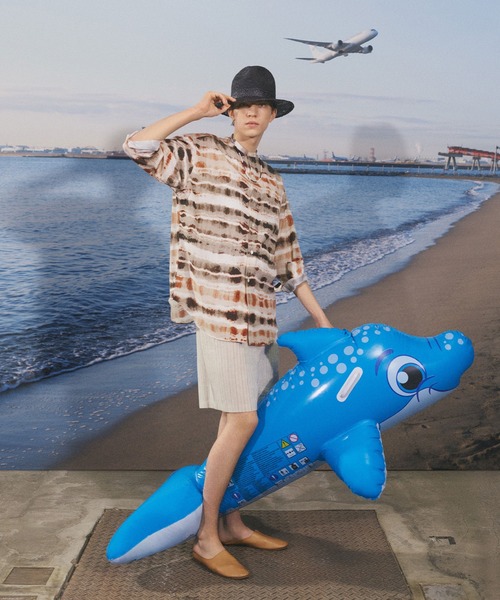 CA4LA(カシラ)の「RAFFIA MT CHOP(ハット・メンズ・ブラック/ナチュラル・ONESIZE)」の3枚目の写真