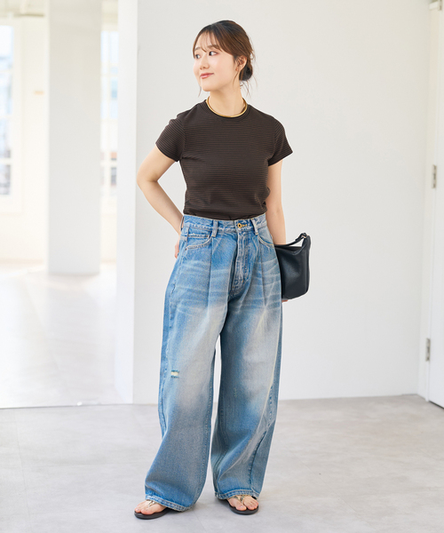 Spick & Span(スピックアンドスパン)の「リッチフライスプルオーバー(Tシャツ/カットソー・レディース・ホワイト系その他/その他4/マルチ・FREE)」の7枚目の写真