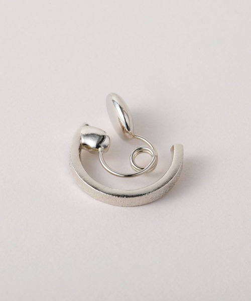 CALIN STANDARD(カリンスタンダード)の「◆金属アレルギー対応◆◆made in japan◆【痛くない】【落ちにくい】【ストレスフリーな着け心地】スターダスト グランループフィットイヤリング(イヤリング・レディース・シルバー/ゴールド・FREE)」の11枚目の写真