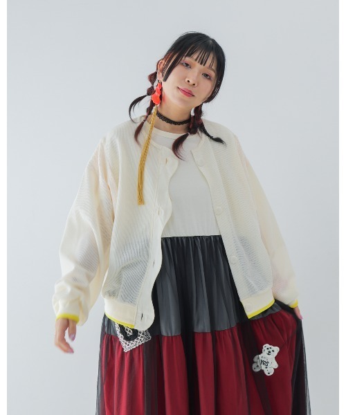 unica(ユニカ)の「アップリケカラフルティアードワンピース laides(ワンピース・レディース・オフホワイト/チャコール/ブラック・F)」の15枚目の写真