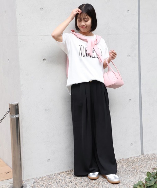 Pierrot(ピエロ)の「接触冷感イージーワイドパンツ(その他パンツ・レディース・ブラック/ベージュ系その他/ネイビー・PS/PM/PL/M/L/LL)」の21枚目の写真